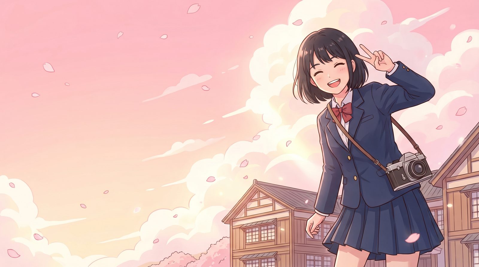 幼女漫画 樱花季二次元视频封面